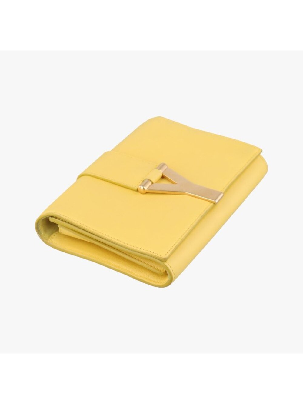 ★SOLD★ Saint Laurent Yves Laurenty Line Yellow Leather Messenger - Picture 5 of 15